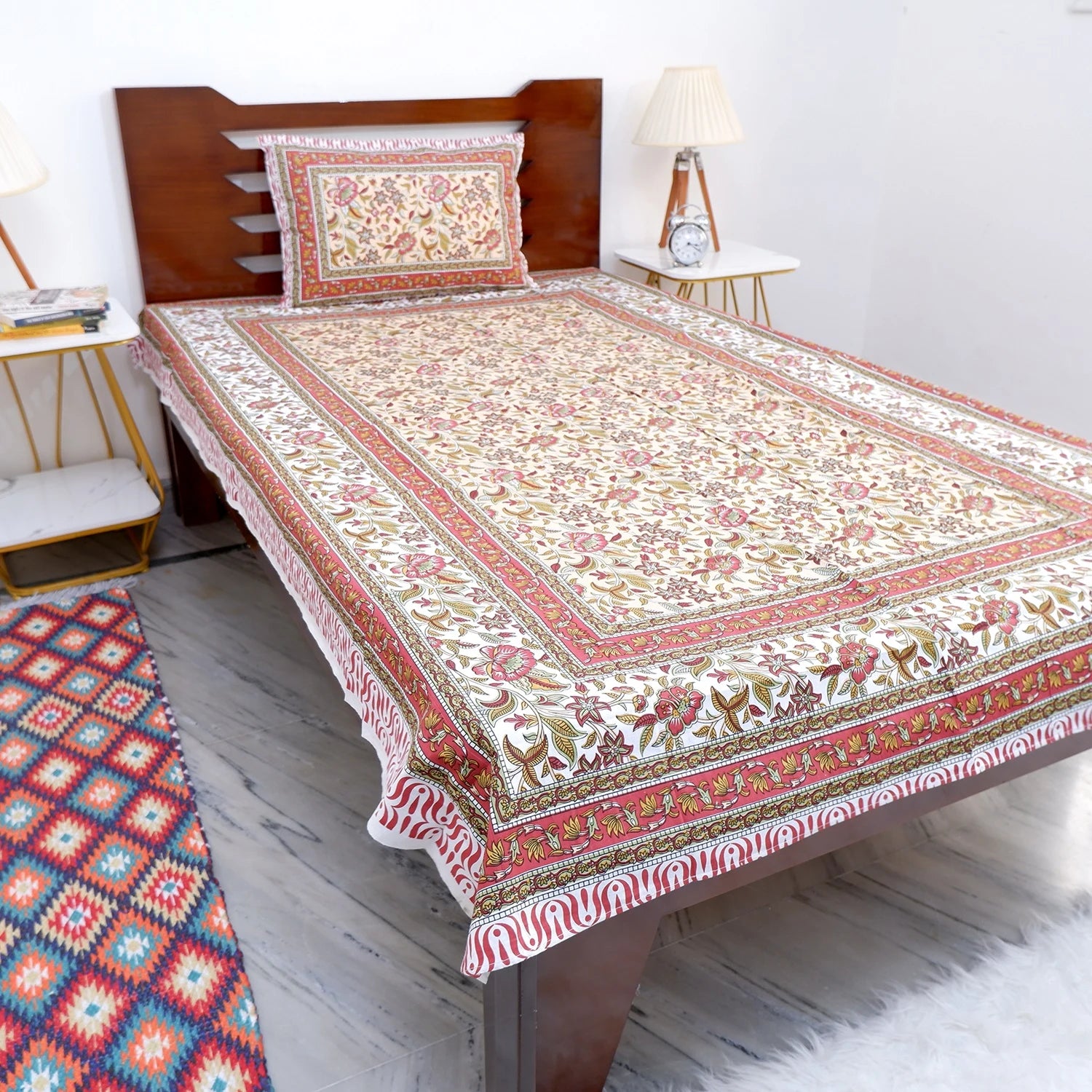 100% Pure Cotton Bed Sheet | Nimrat